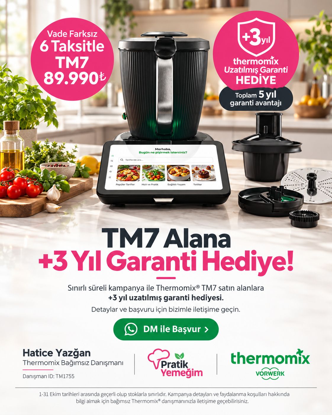 Güzel yemekler. Uzun yıllar. kampanya afişi