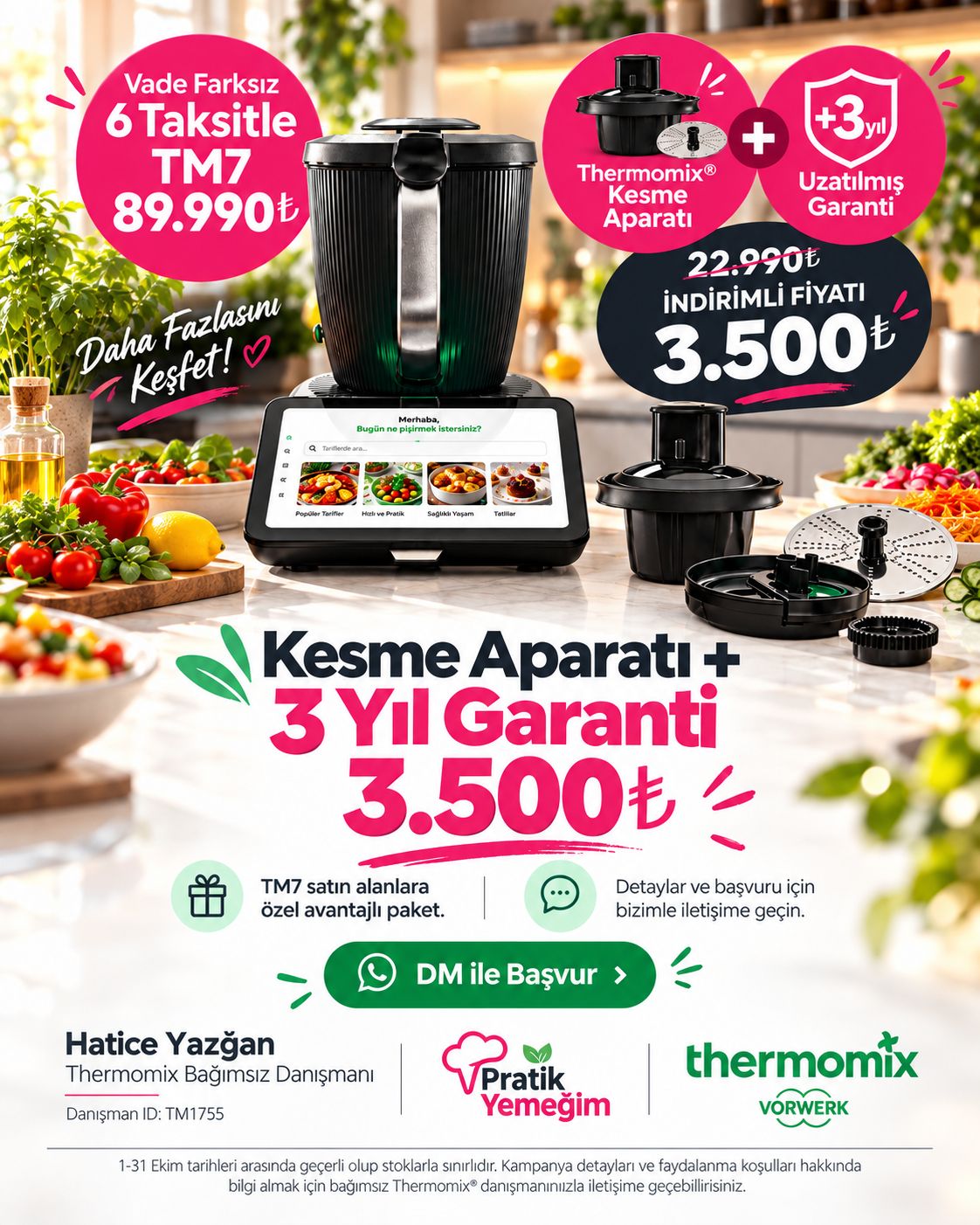 Mutfağınızın yeteneklerini artırın. kampanya afişi